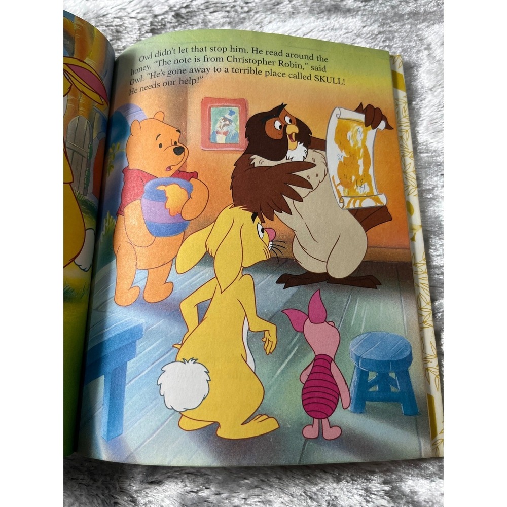Little Golden Book 1997 Disney Pooh's Grand Adventure Excellent First Edition - Picture 4 of 7